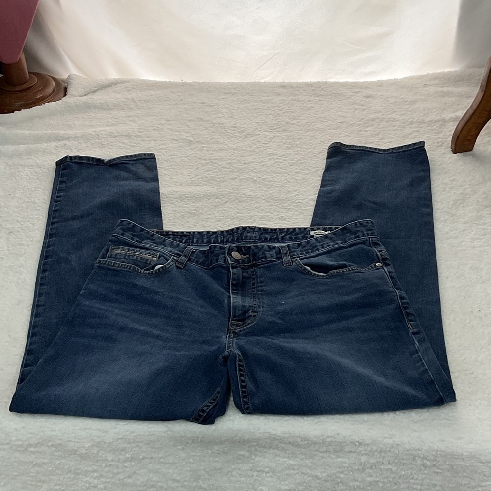 Mens Calvin Klein Dark Blue Denim Jeans